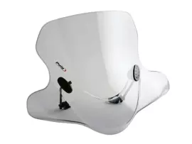Windshield Puig City Touring Smoke For Piaggio NRG 50 Power 05