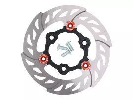 Brake Disc R&D MKII Floating For Malaguti F12, Yamaha Jog, MBK Mach G Front / Rear