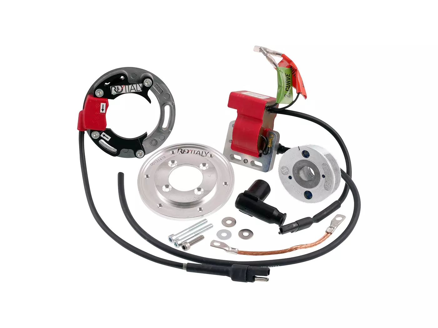 Buy now: Internal Rotor Ignition R&D Twins Selettra For Malossi C-One Motor Block For Piaggio Internal Rotor Ignition R&D Twins Selettra For Malossi C-One Motor Block For Piaggio