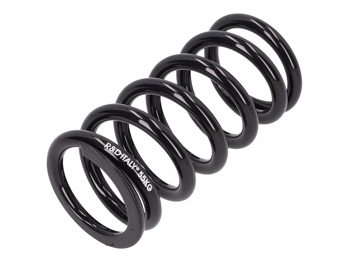 Buy now: Rear Shock Absorber Spring R&D Soft MKII 55kg/mm, 307lb/inch For Stage6, Öhlins, Paioli For Minarelli Rear Shock Absorber Spring R&D Soft MKII 55kg/mm, 307lb/inch For Stage6, Öhlins, Paioli For Minarelli