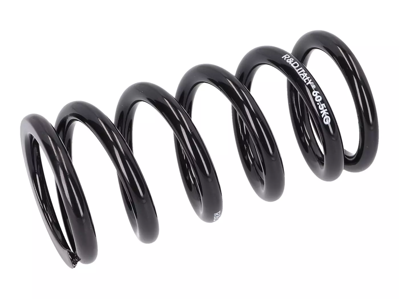 Rear Shock Absorber Spring R&D Medium MKII 60.5kg/mm, 338lb/inch For Stage6, Öhlins, Paioli For Minarelli