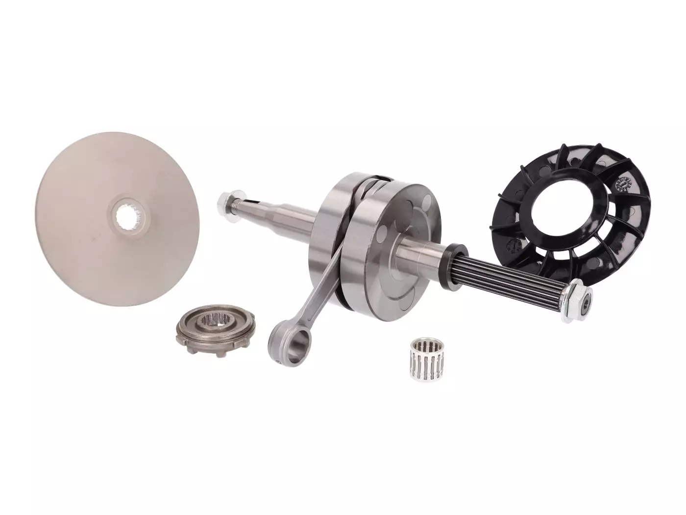 Buy now: Crankshaft R&D High-End 90mm 45mm 14mm For Minarelli LC Crankshaft R&D High-End 90mm 45mm 14mm For Minarelli LC