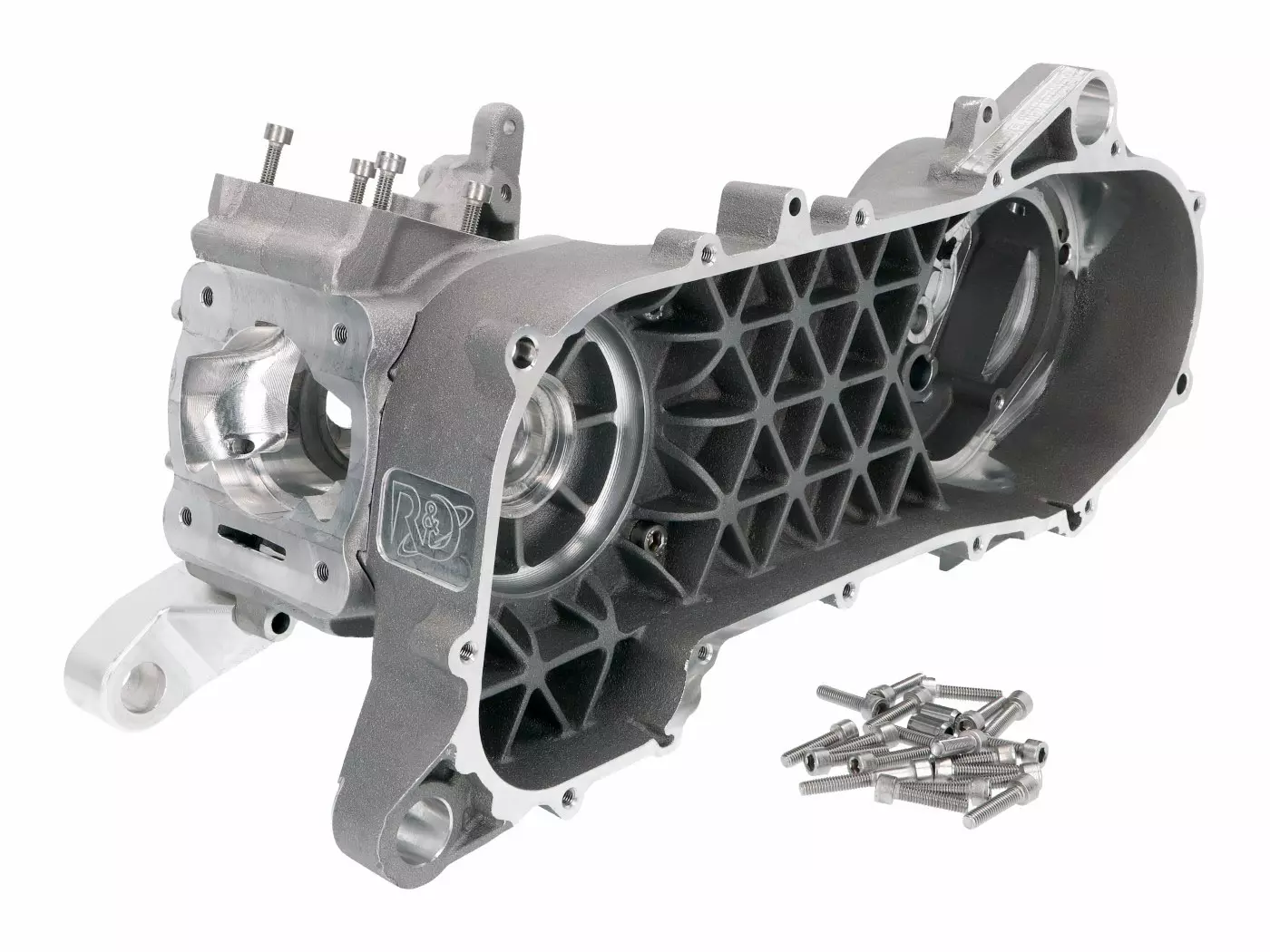Buy now: Crankcase R&D Precision Modular 70cc For Piaggio Zip SP 50 LC DT Crankcase R&D Precision Modular 70cc For Piaggio Zip SP 50 LC DT