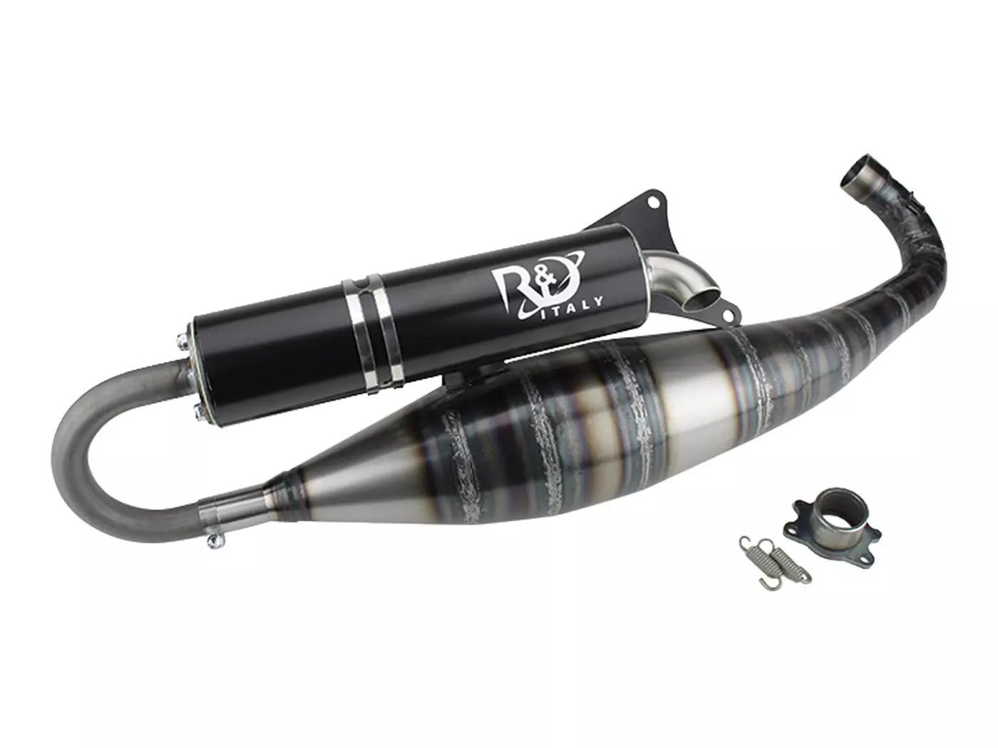 Buy now: Exhaust R&D 70cc For Stage6 R/T 70 Or R&D 700 Cylinder For Minarelli LC Exhaust R&D 70cc For Stage6 R/T 70 Or R&D 700 Cylinder For Minarelli LC