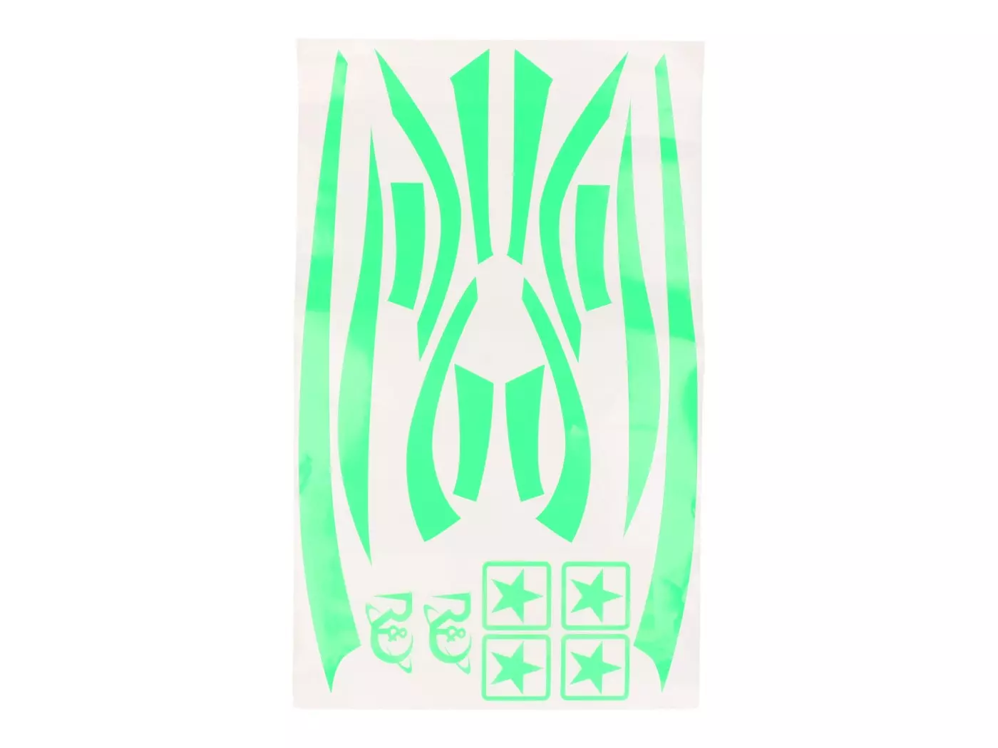 Decal Set R&D Green For Piaggio Zip 50 2T SP LC 96-99