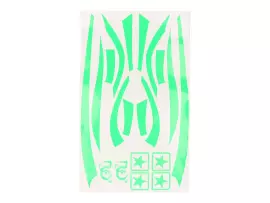 Decal Set R&D Green For Piaggio Zip 50 2T SP LC 96-99