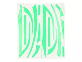 Decal Set R&D Green For Piaggio Zip 50 2T SP LC 00-13