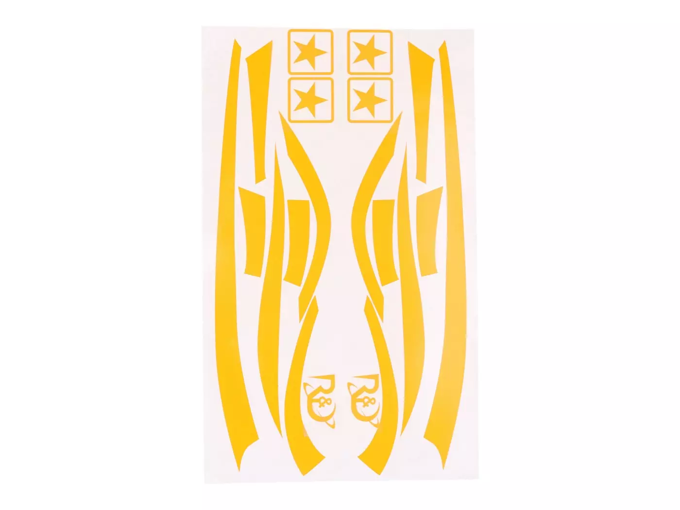 Buy now: Decal Set R&D Orange For Piaggio Zip 50 2T SP LC 96-99 Decal Set R&D Orange For Piaggio Zip 50 2T SP LC 96-99
