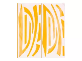 Decal Set R&D Orange For Piaggio Zip 50 2T SP LC 00-13