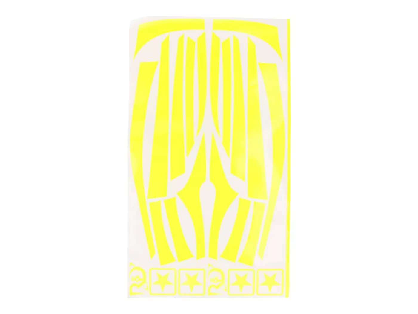 Buy now: Decal Set R&D Yellow For Yamaha Jog R, Jog RR, MBK Mach G Decal Set R&D Yellow For Yamaha Jog R, Jog RR, MBK Mach G