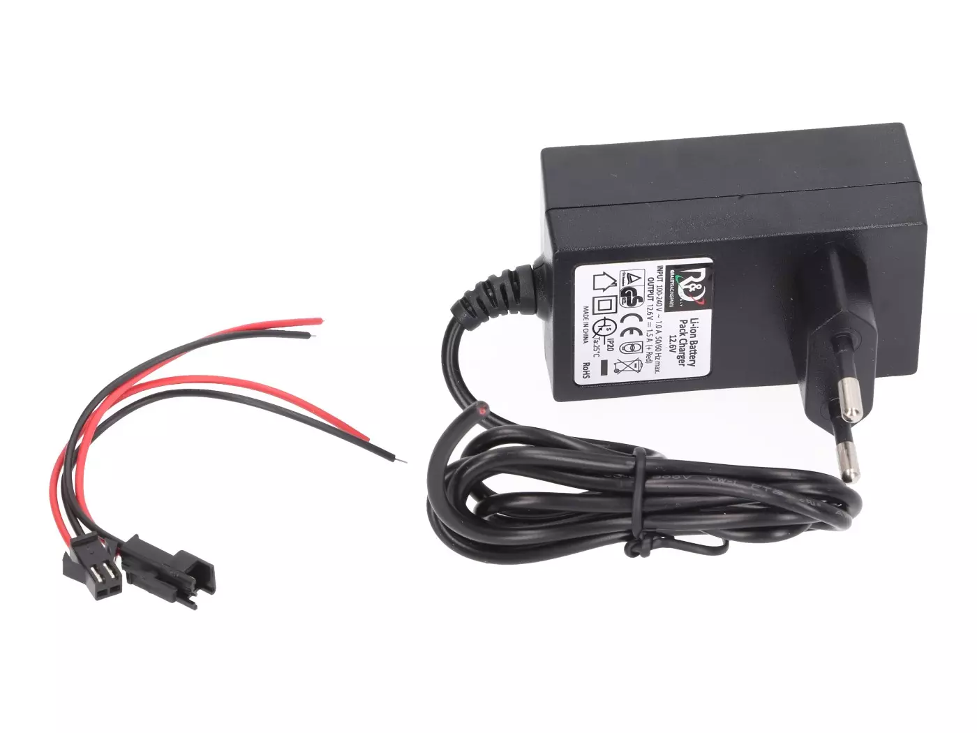 Buy now: Lithium Ion Battery Charger R&D 12.6V 1.5A Lithium Ion Battery Charger R&D 12.6V 1.5A