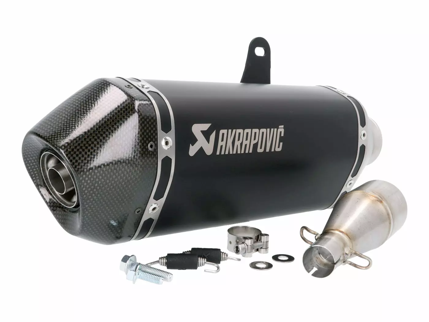 Exhaust Akrapovic Slip-On Line For Vespa GTS 125 IGet Euro4 2016