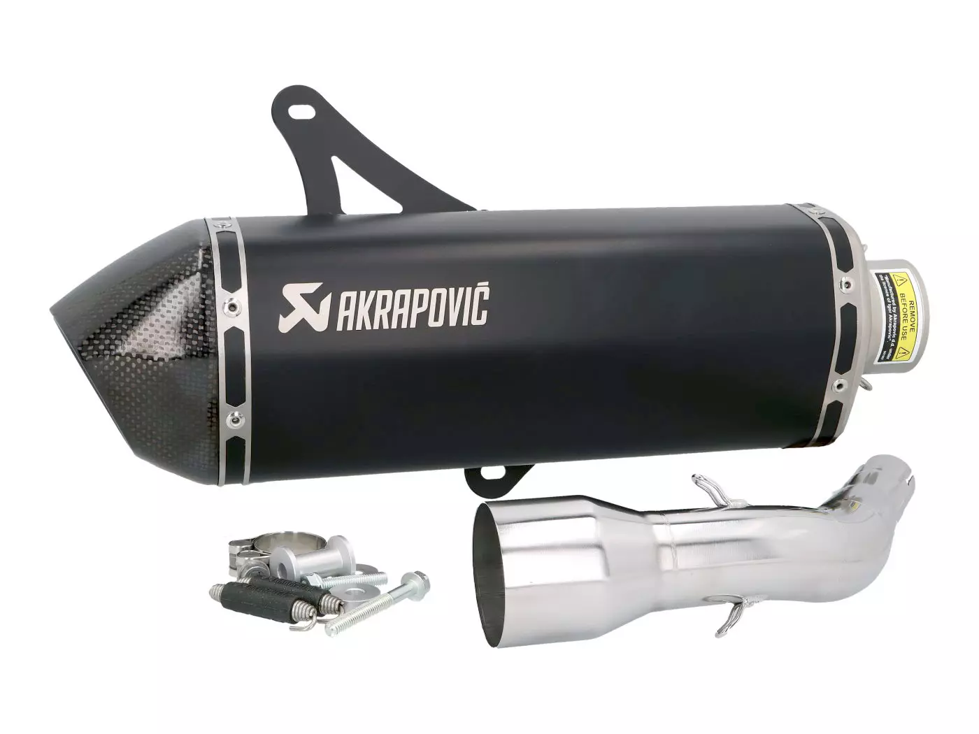Exhaust Akrapovic Slip-On Line For Vespa GTS, GTV 300 2016