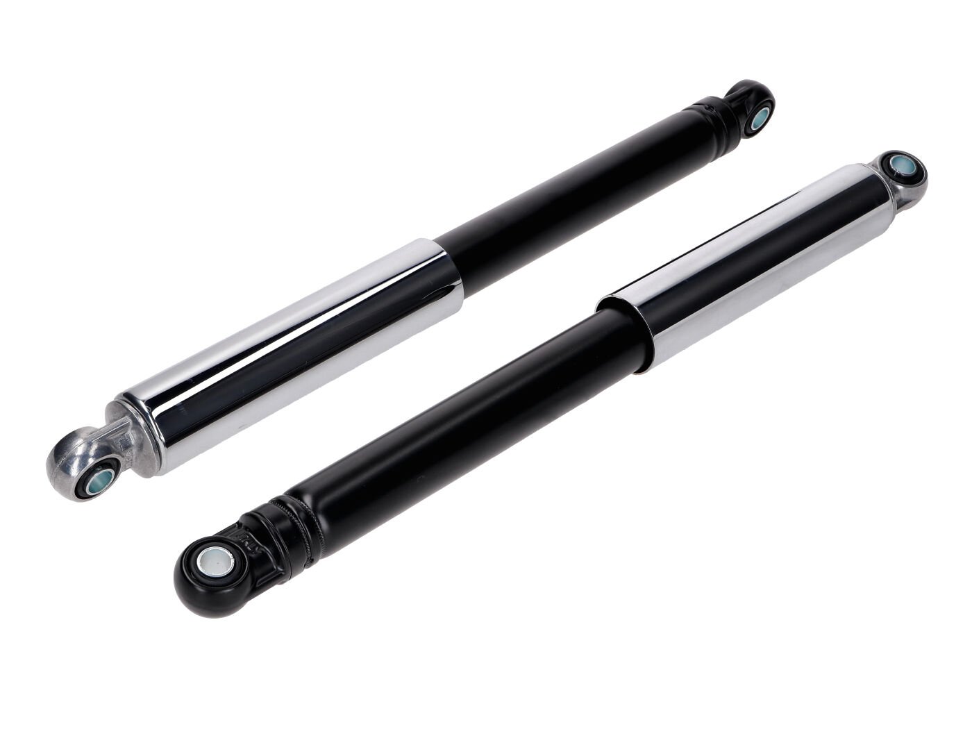 Shock Absorber Set IMCA 370mm Chrome/black