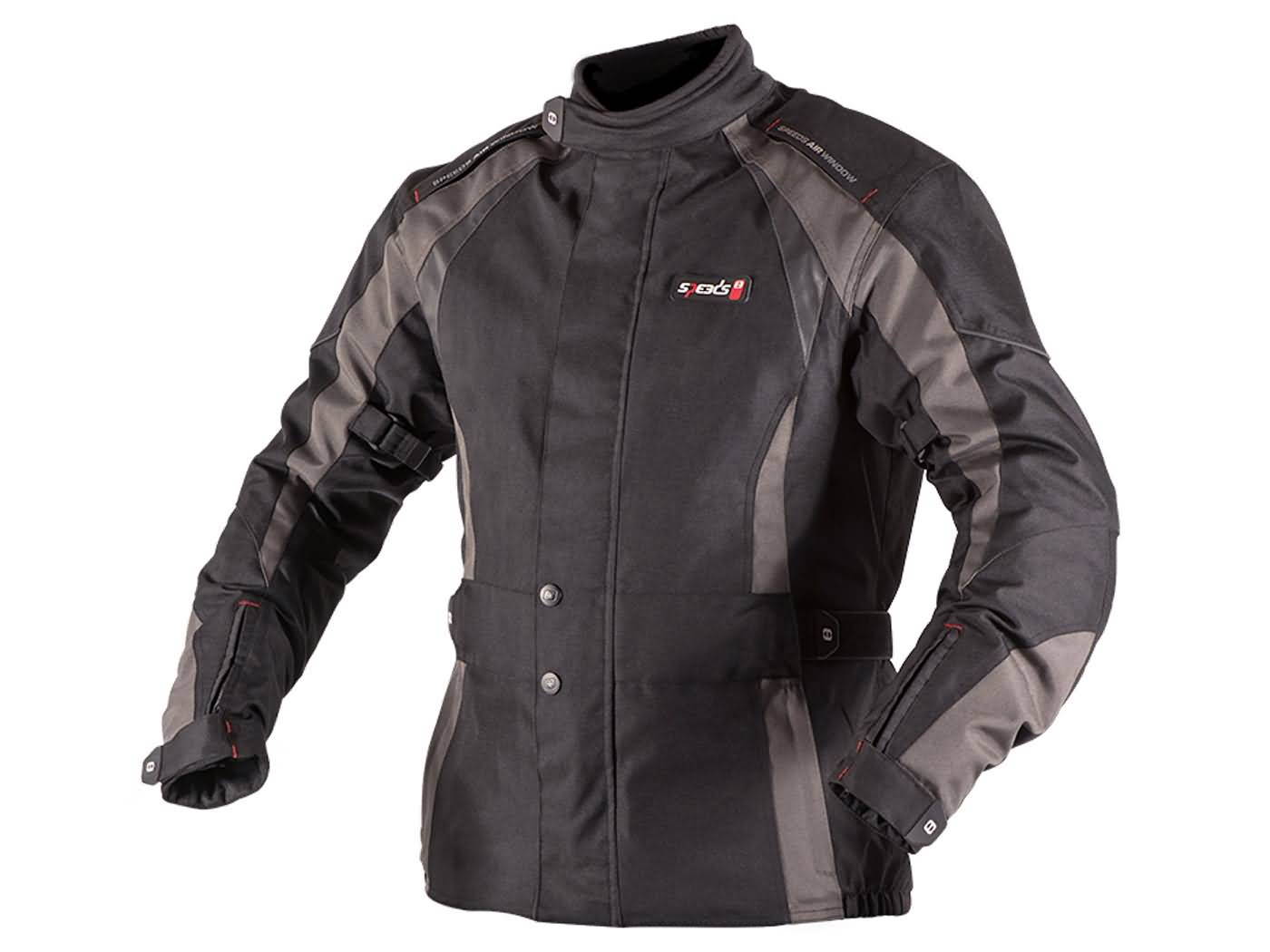 Motorcycle Jacket Speeds Drive Black Size S