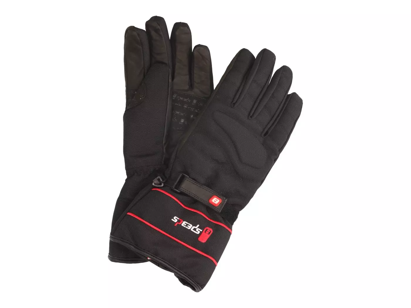 Gloves Speeds Snow Black - Size XXXL