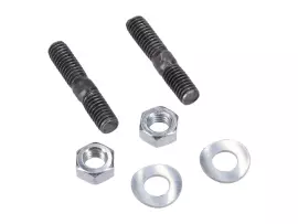 Stud Bolt Set Schmitt M6 Carburetor Adapter For Simson S50, S51, S53, S70, S83, SR4, SR50, SR80, Schwalbe KR51/1, KR51/2