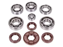 Ball Bearing Set Schmitt Metal Cage C3 For Simson M500 Engine