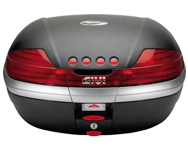Buy now: Top Case GiVi V46 Monokey Scooter Trunk Black 46L Capacity Top Case GiVi V46 Monokey Scooter Trunk Black 46L Capacity
