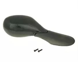Mirror Right E-marked, Glossy Black For Kymco Yager 50/125/150