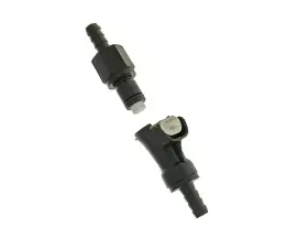 Fuel Hose Coupling Black 6mm