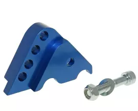 Shock Extender CNC 4-hole Adjustable Mounting - Blue For Minarelli Horizontal