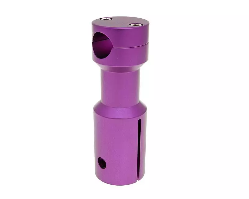 Buy now: Downhill Handlebar Adapter / Mount Purple For Peugeot Downhill Handlebar Adapter / Mount Purple For Peugeot