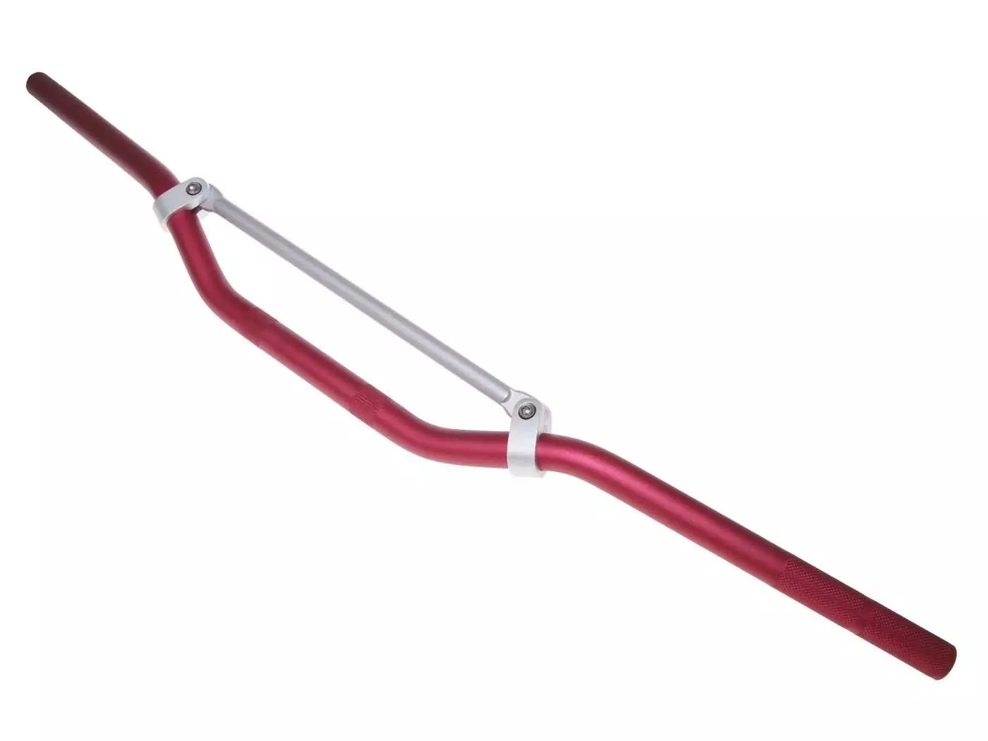 MX Handlebar Aluminum With Cross Brace Red 22mm - 810mm = 37335