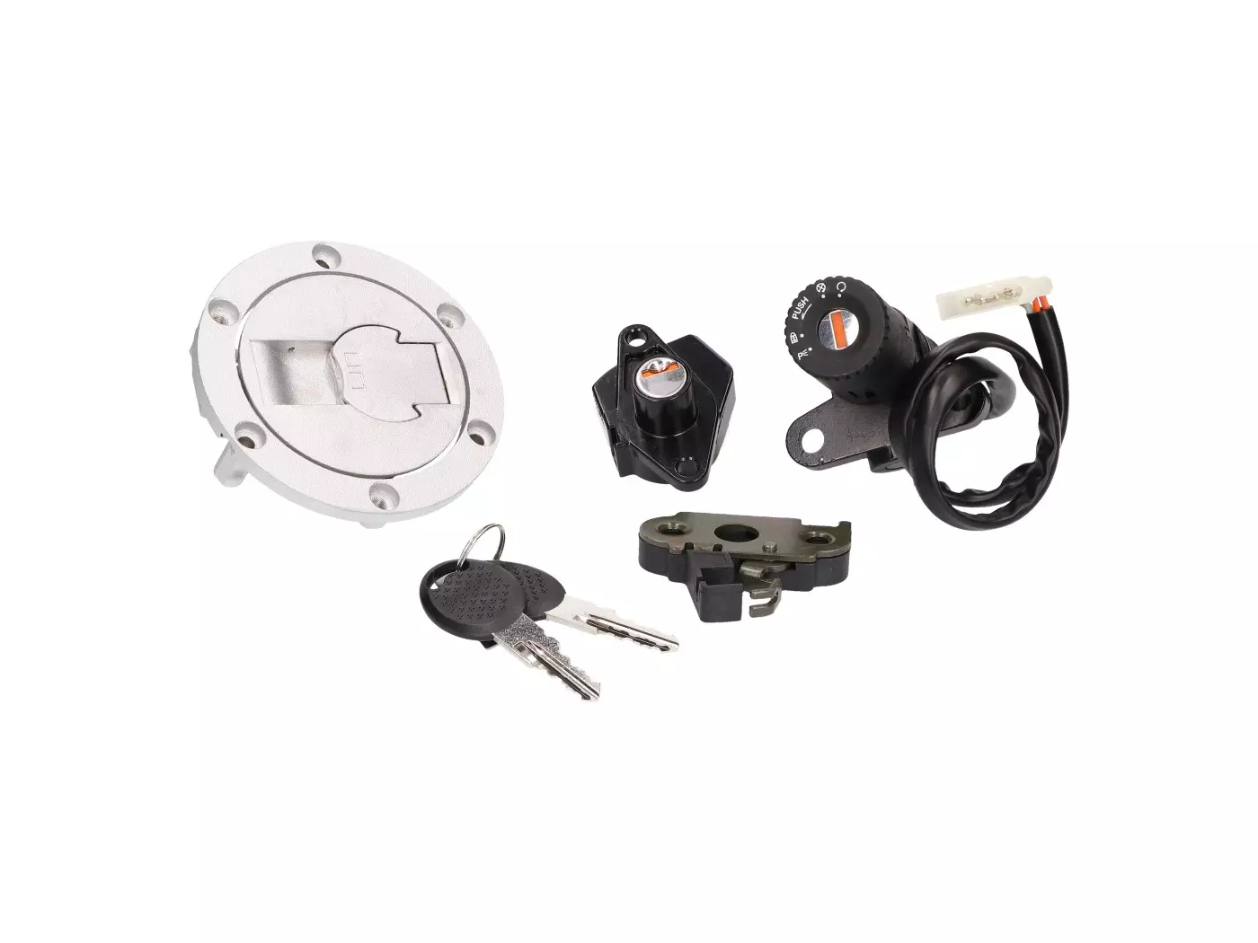 Buy now: Lock Set For Aprilia RSV 1000 Tuono Lock Set For Aprilia RSV 1000 Tuono