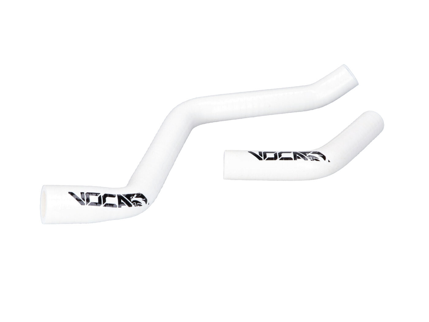 Cooling Hose Kit Voca HQ Reinforced White For Derbi Senda DRD D50B Euro3, Euro4