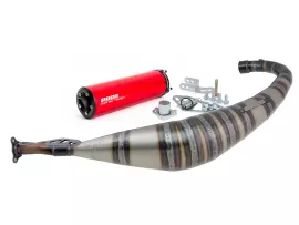 Exhaust VOCA Rookie 50/70cc Red Silencer For Derbi EBE, EBS, D50B