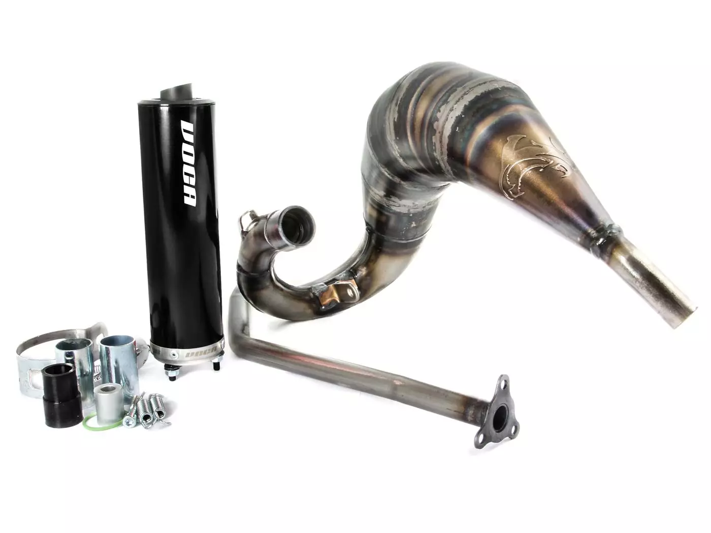 Exhaust VOCA Cross Rookie 50/70cc Black Silencer For Rieju MRT50