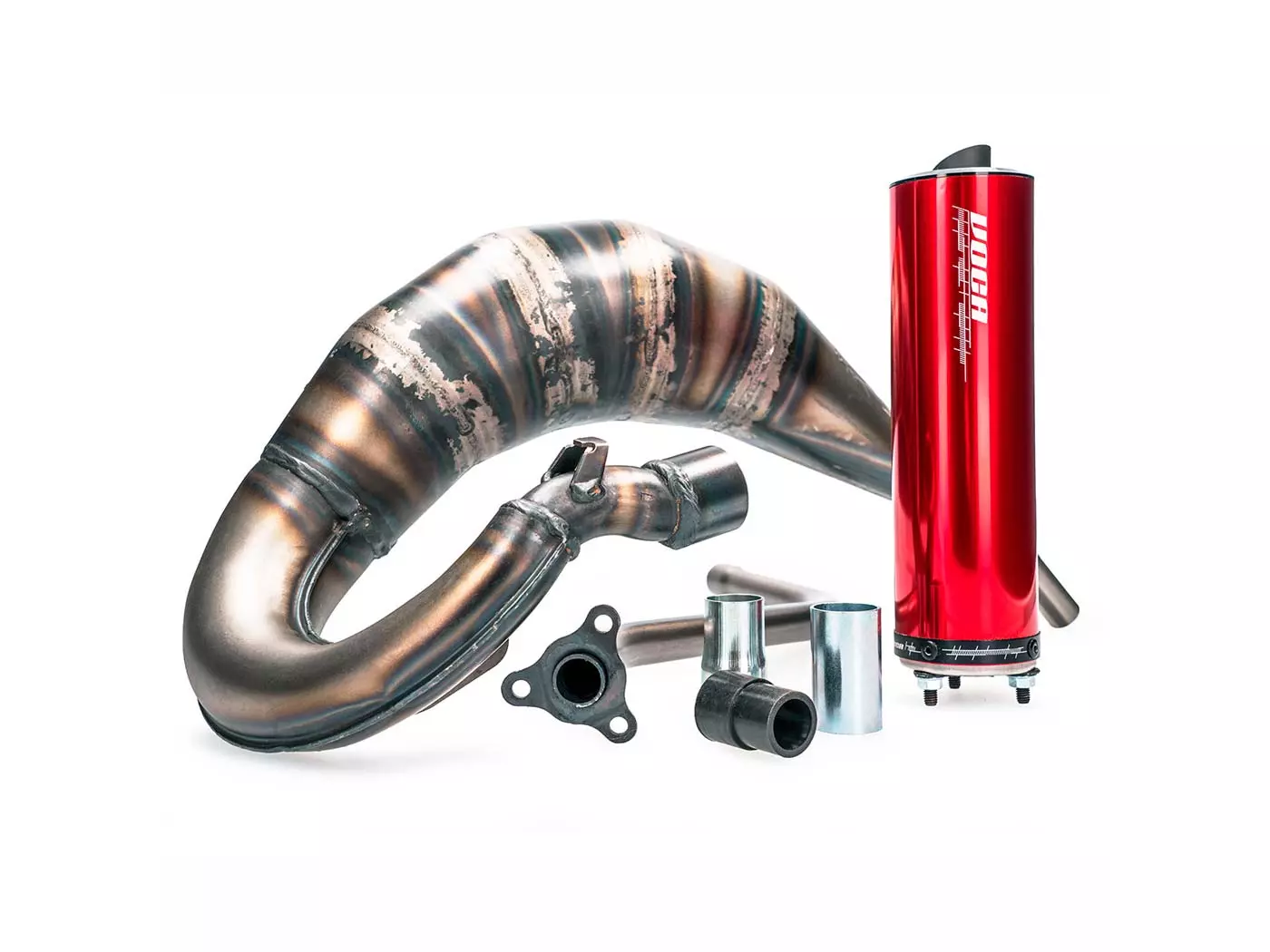Exhaust VOCA Cross Rookie 50/70cc Red Silencer For Beta RR 12