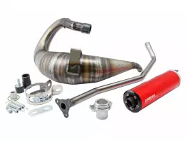 Exhaust VOCA Cross Rookie 50/70cc Red Silencer For Aprilia RX, SX, Derbi Senda