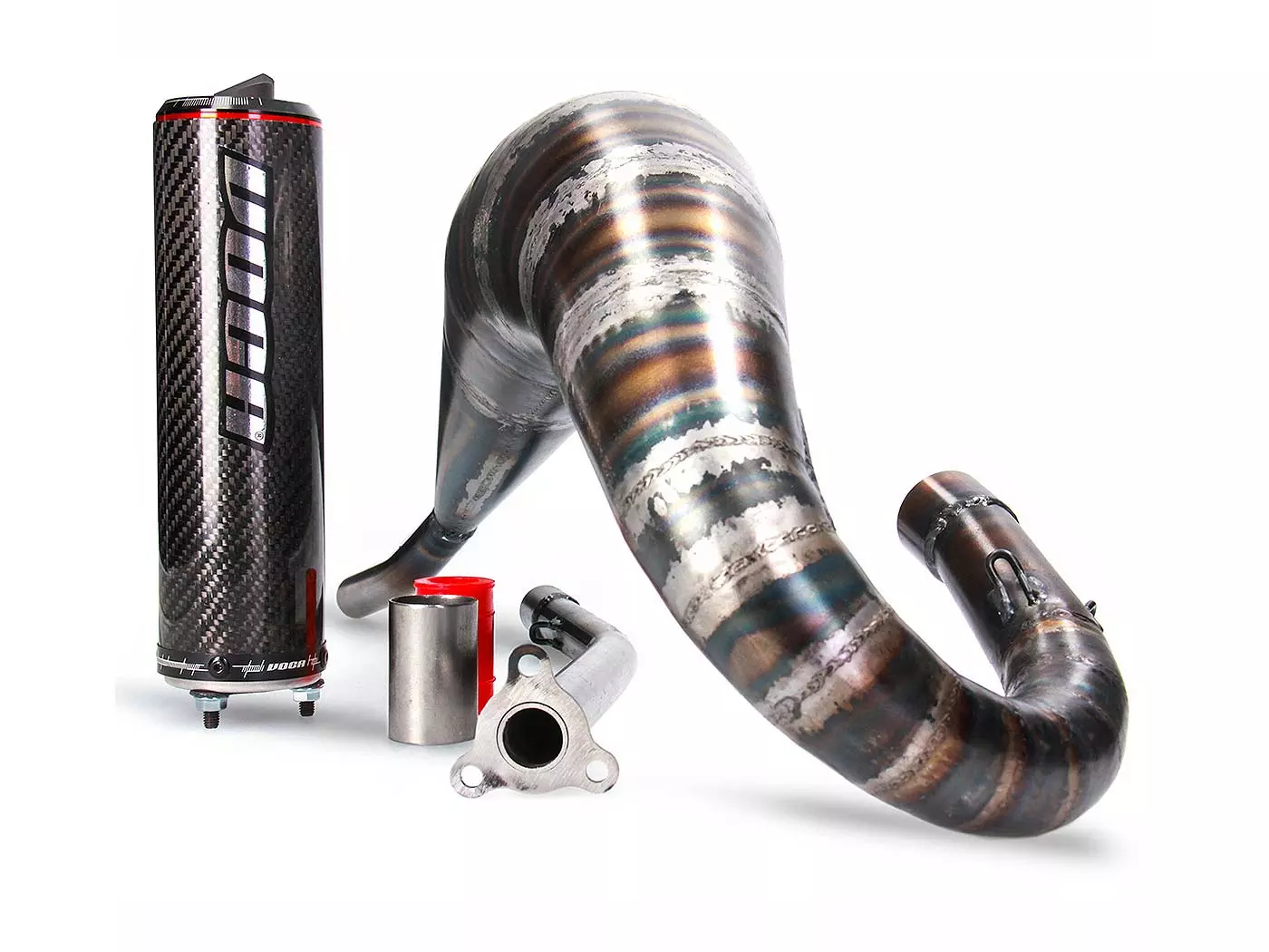 Exhaust VOCA Cross Carbon 80/90cc For Rieju MRT