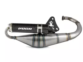 Exhaust VOCA Sabotage V2 50/70cc Carbon Silencer For Minarelli Vertical