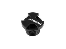 Oil Screw Plug VOCA CNC Black For Minarelli AM, Generic, KSR-Moto, Keeway, Motobi, Ride, 1E40MA, 1E40MB