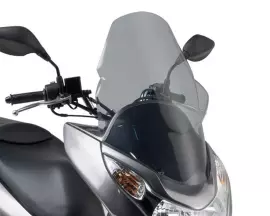 Windscreen / Spoiler GiVi Fumé For Honda PCX 125 2010-2014