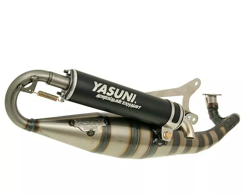 Buy now: Exhaust Yasuni Scooter R/07 Black For Minarelli Horizontal Exhaust Yasuni Scooter R/07 Black For Minarelli Horizontal