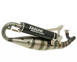 Exhaust Yasuni Scooter R/07 Black For Minarelli Horizontal