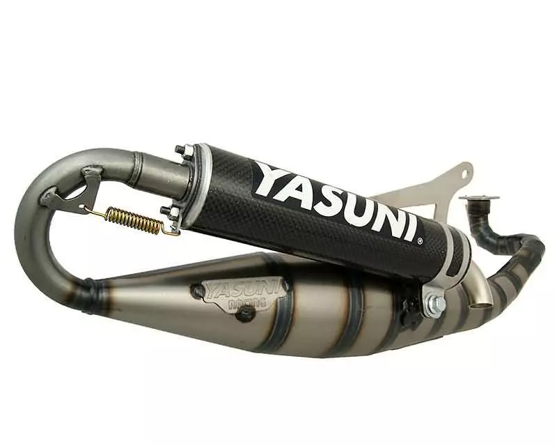 Exhaust Yasuni Carrera 16/07 Carbon For Minarelli Horizontal