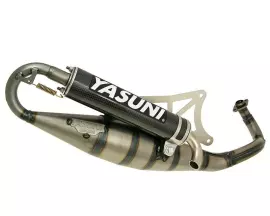 Exhaust Yasuni Scooter R Carbon For Piaggio