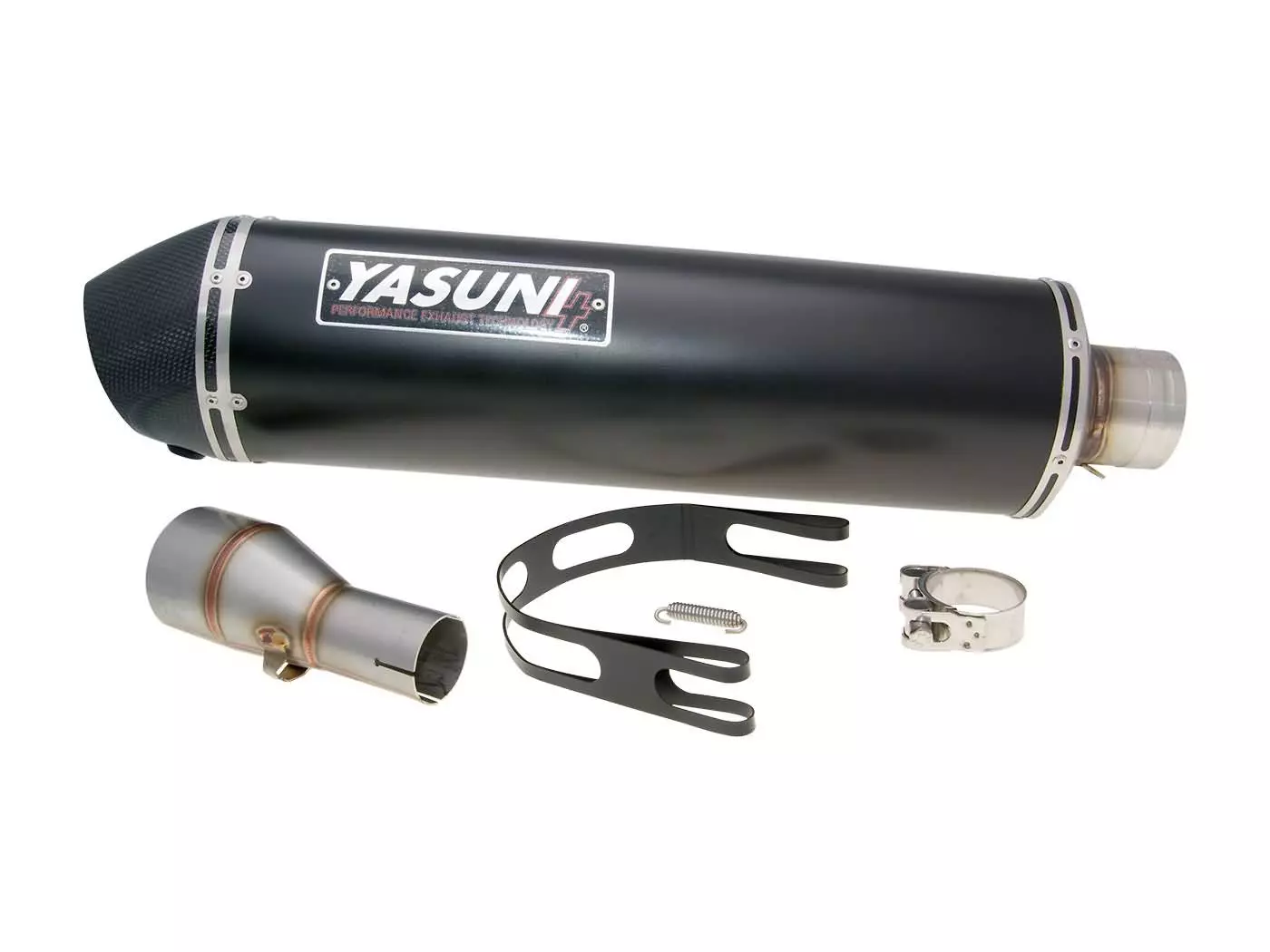 Buy now: Exhaust Yasuni Scooter 4 Black Edition For Piaggio MP3 500 Exhaust Yasuni Scooter 4 Black Edition For Piaggio MP3 500