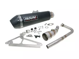 Exhaust Yasuni Scooter 4 Black Edition For Honda SH 125, PCX 125 (12-18)