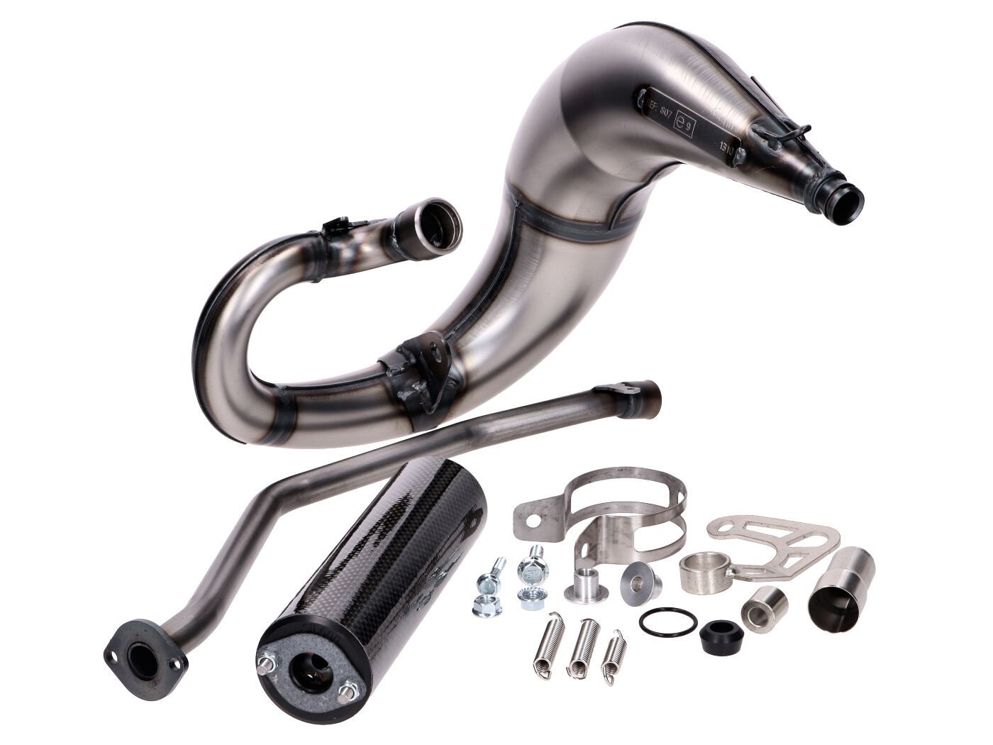 Exhaust Yasuni Cross ML Carbon For Rieju 50 MRT, Pro, SM