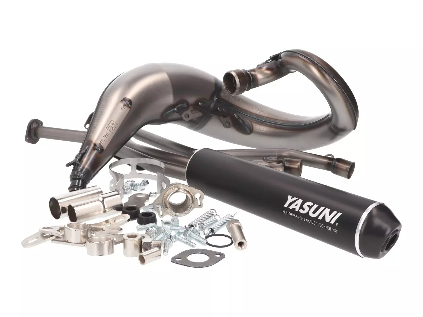 Buy now: Exhaust Yasuni Cross ML MAX Black For Beta RR-T, Rieju MRX, SMX Exhaust Yasuni Cross ML MAX Black For Beta RR-T, Rieju MRX, SMX