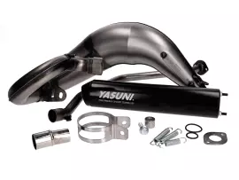 Exhaust Yasuni Cross ML MAX Black For Beta RR50 Enduro, HM Moto Baja, Motard, Derapage