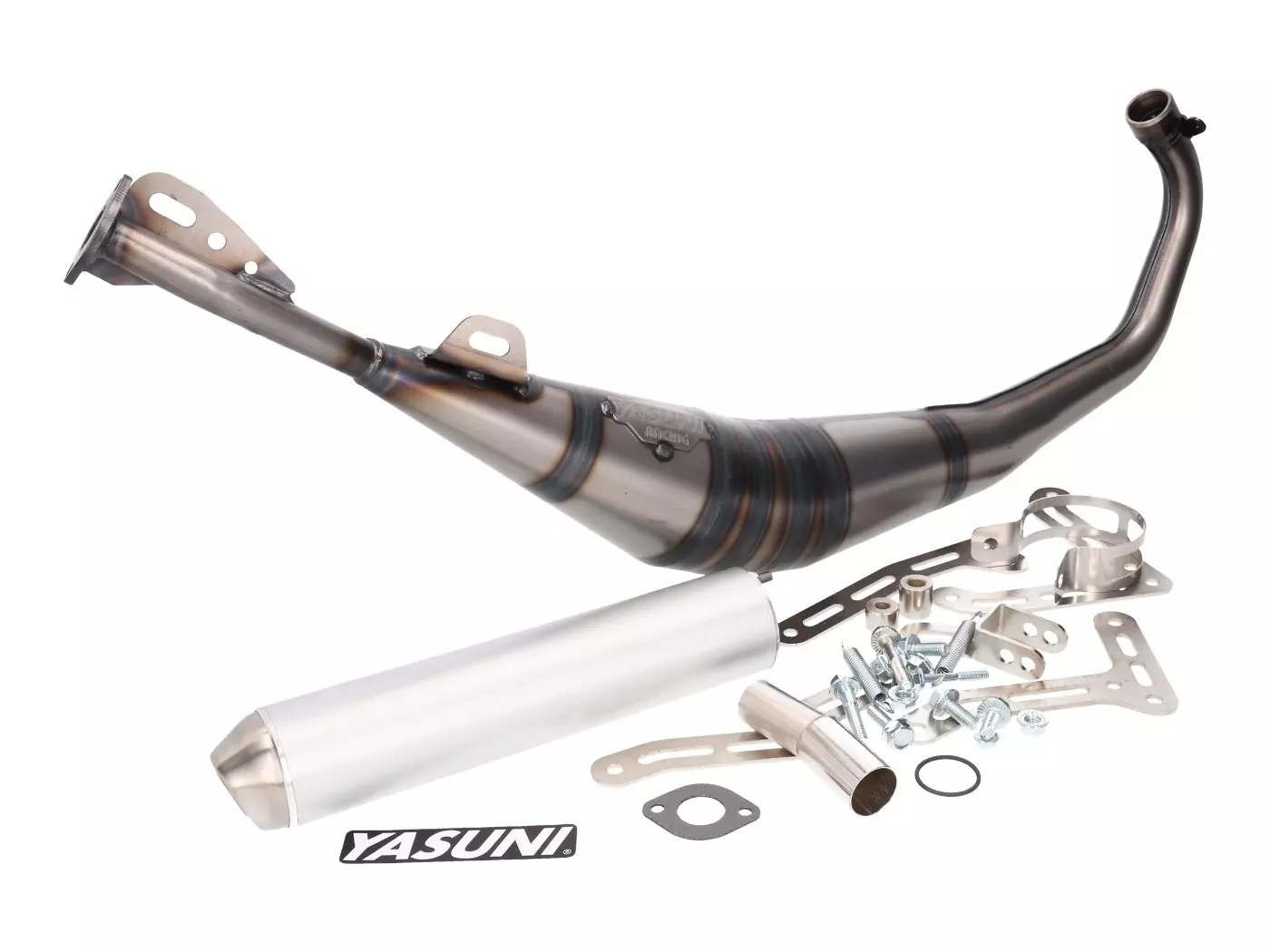 Exhaust Yasuni R1 Max Aluminum For Offroad, SM Minarelli AM