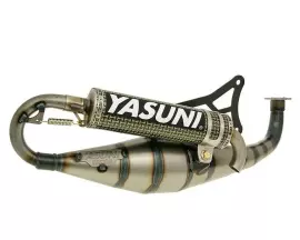 Exhaust Yasuni Carrera 30 Yellow Carbon Fiber For Minarelli Horizontal