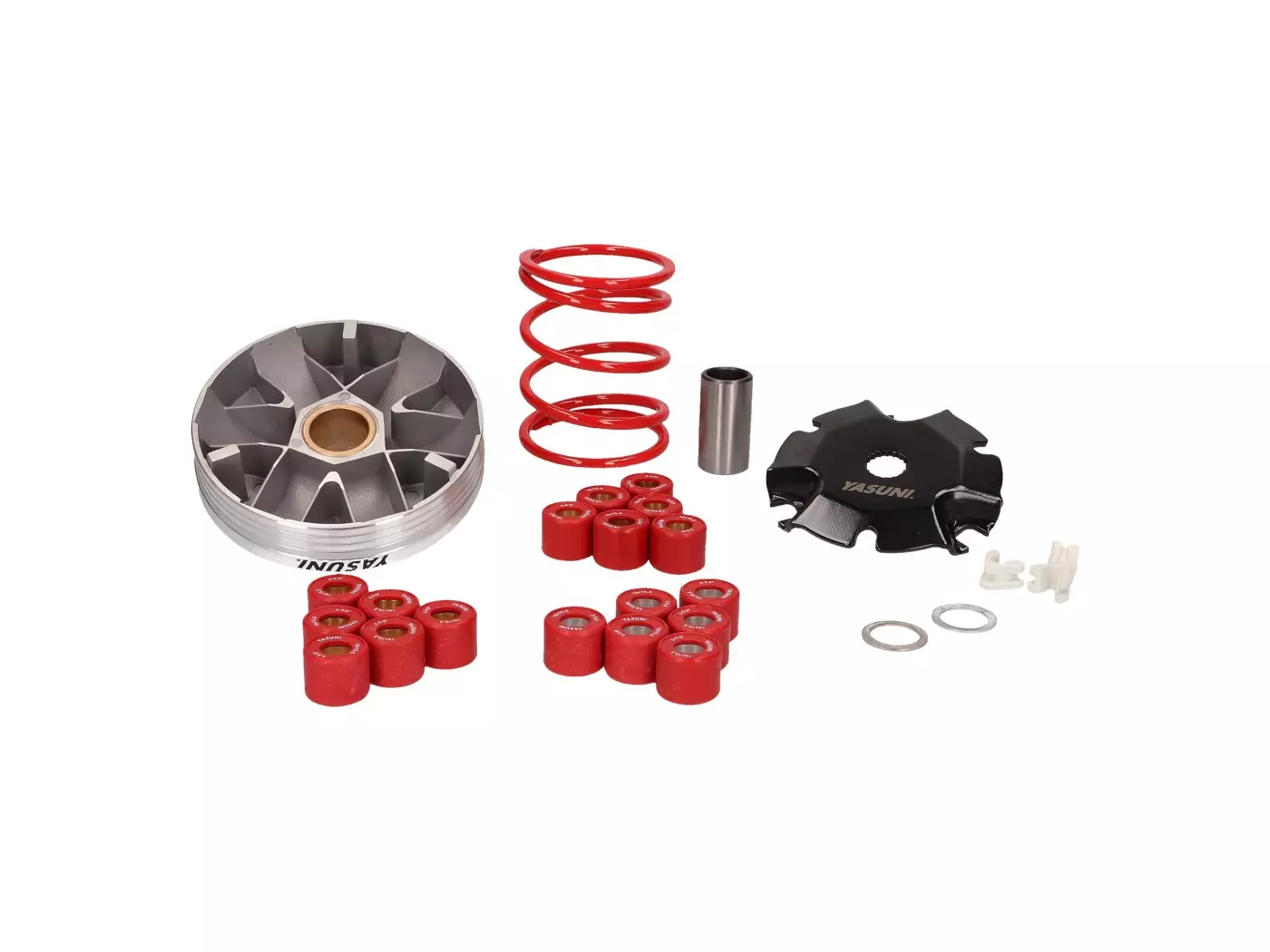 Variator Yasuni Pro Race W/ 3.5g, 4.5g, And 6.5g Vario Weights For Piaggio (-98)